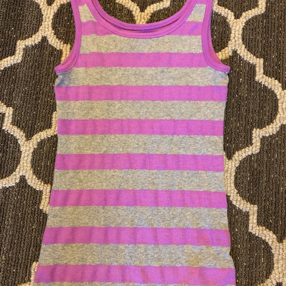 Justice children’s stripped tank top